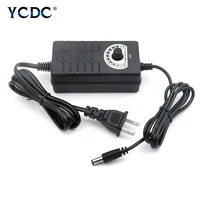 multi voltage 1 24v24 36v 2a regulated power supply adjustable power adapter ac 100 240v for dc motors network hubs speakers