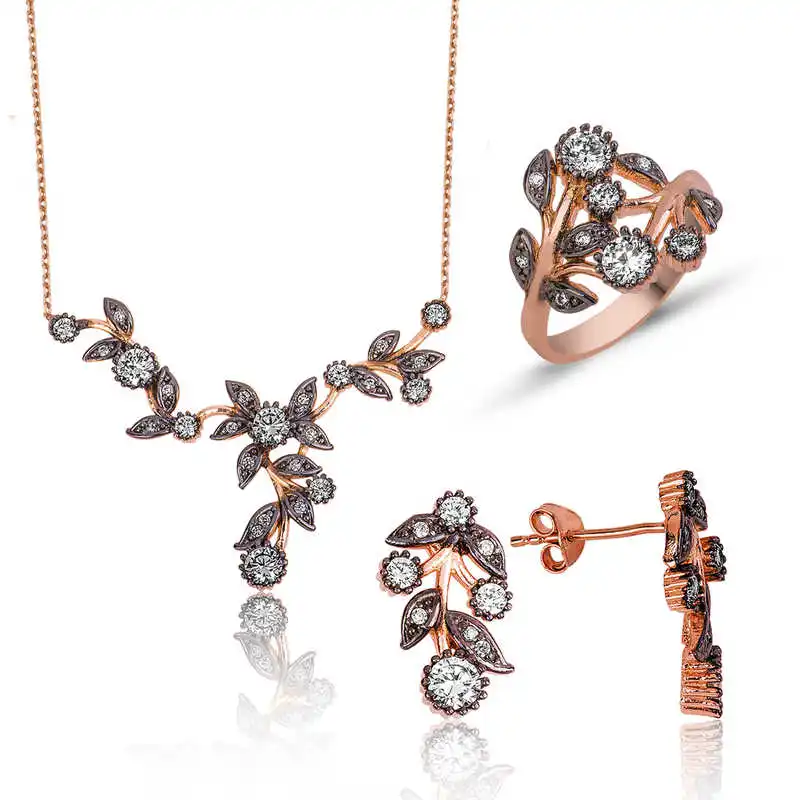 

Silver Flower Women 'S Set