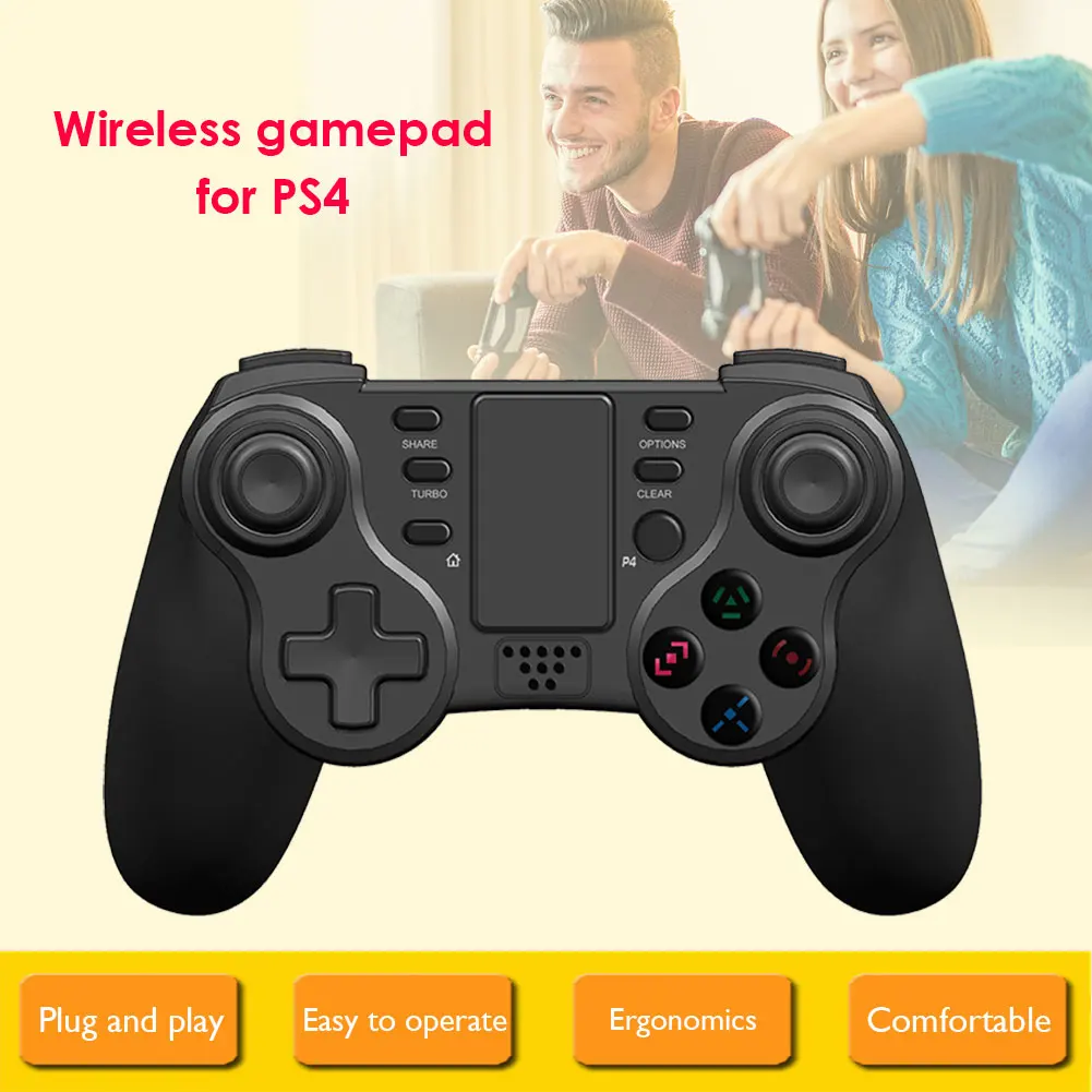 

Games Console Gamepad Wireless For PS4 Playstation 4 PS3 Vibration Touch Sensor Controller Joystick Games Accessories
