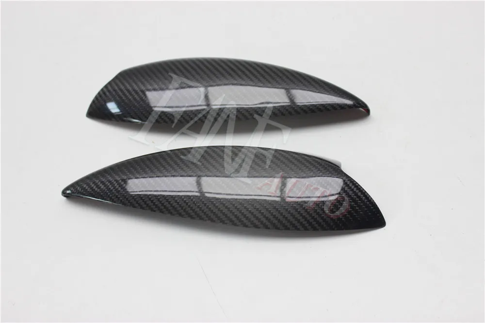 Чехол для передней фары из углеродного волокна веки бровей Subaru Impreza WRX STi 7th GDA GDB JU