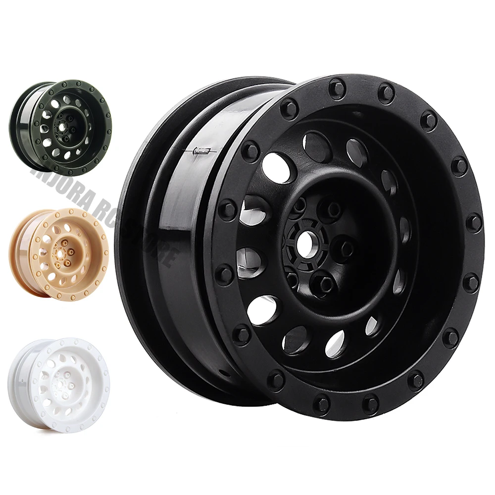 4 шт. 1/10 RC автомобиль пластиковый 1 9 &quotобод колеса для Axial SCX10 AXI03007 Tamiya CC01 D90 Crawler Wheel