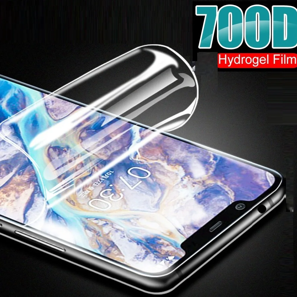 

Full Cover For Nokia 6.1 Front Hydrogel Film Screen Protector Ultra Thin Explosion-proof HD Protective Film Not Glass