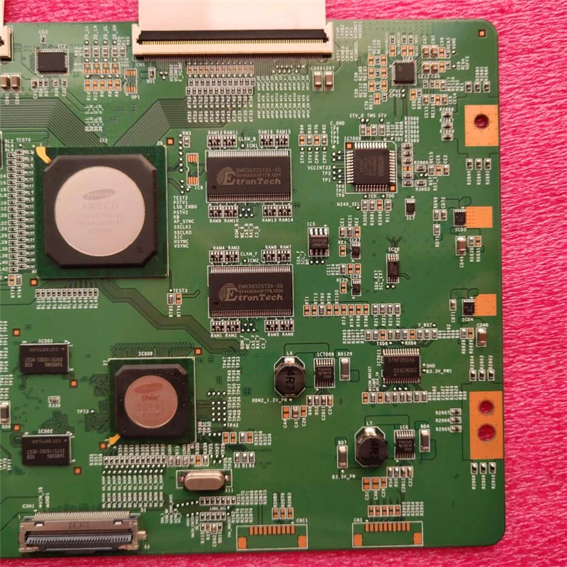 Good test working T-con board for Samsung UA55C7000 logic board 2010_R240S_MB4_1.0 UN55C8000XFXZA UA55C8000XF LTF550HQ02