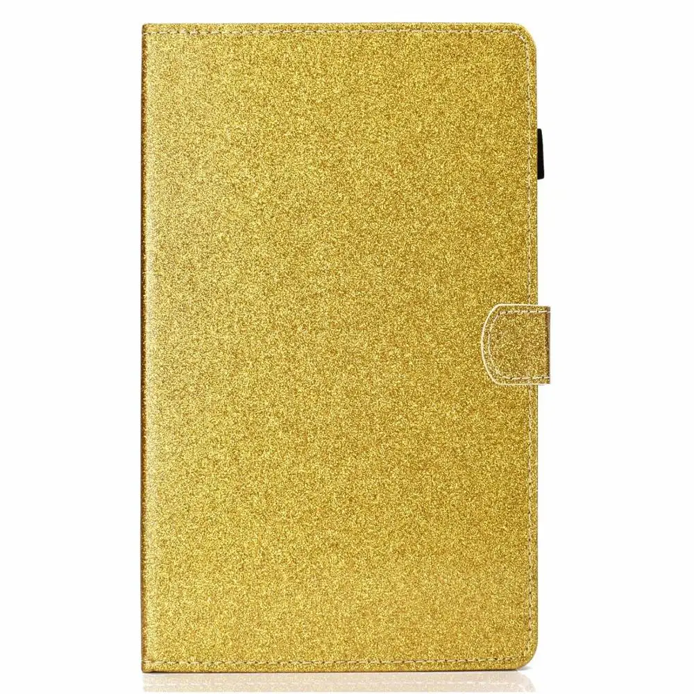 Чехол для планшета Samsung Galaxy Tab A T510 T515 SM 10 1 дюймов 2019 с сияющими блестками кожаный