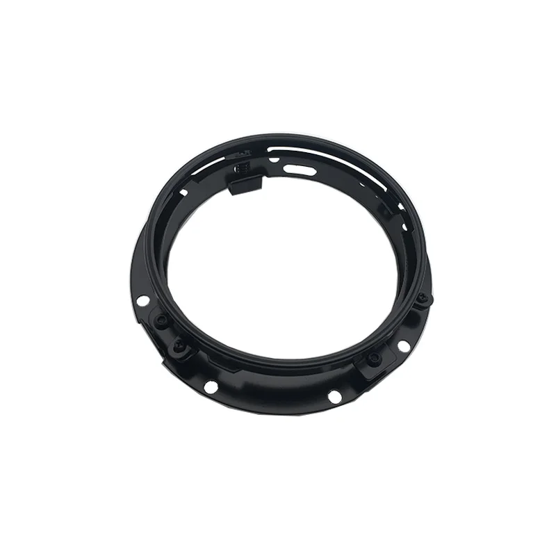 Черный 7 дюймов круглый Монтажный кронштейн кольцо Крепление кронштейны для Jeep Wrangler JK TJ Harley Davidson " светодиодный фонарь - Цвет: Черный
