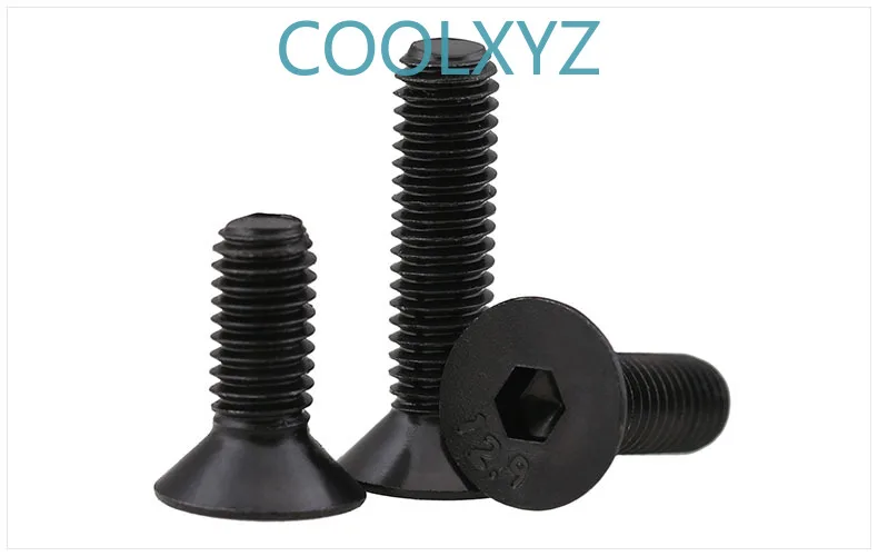 12.9-stage sink inside hexagonal screw flat head hex cup M3 M4 M5 10pcs | Обустройство дома