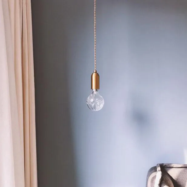 Светильник для дома в скандинавском стиле с подвеской железный светодиодный