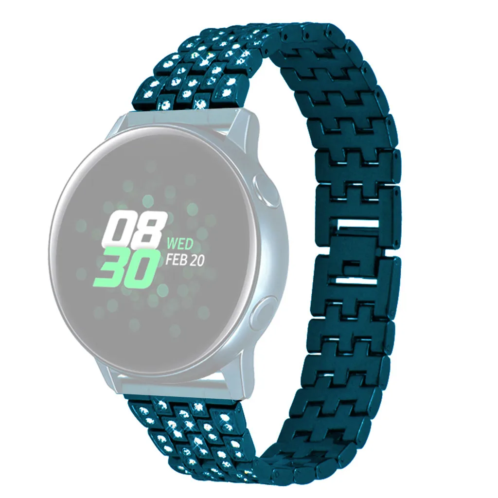Фото Ouhaobin подходит для Samsung Galaxy Watch Active металлический браслет из алюминиевого сплава Ouhaobin подходит для Samsung Galaxy Watch Active металлический браслет из алюминиевого сплава