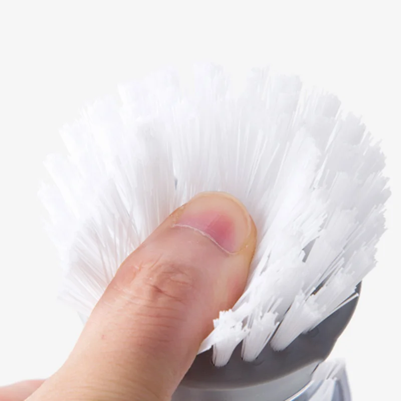 

2020 New Household Kitchen Washing Liquid Dish Brush Soap Pot Utensils with Dispenser Cleaning bathroom cleaning tools
