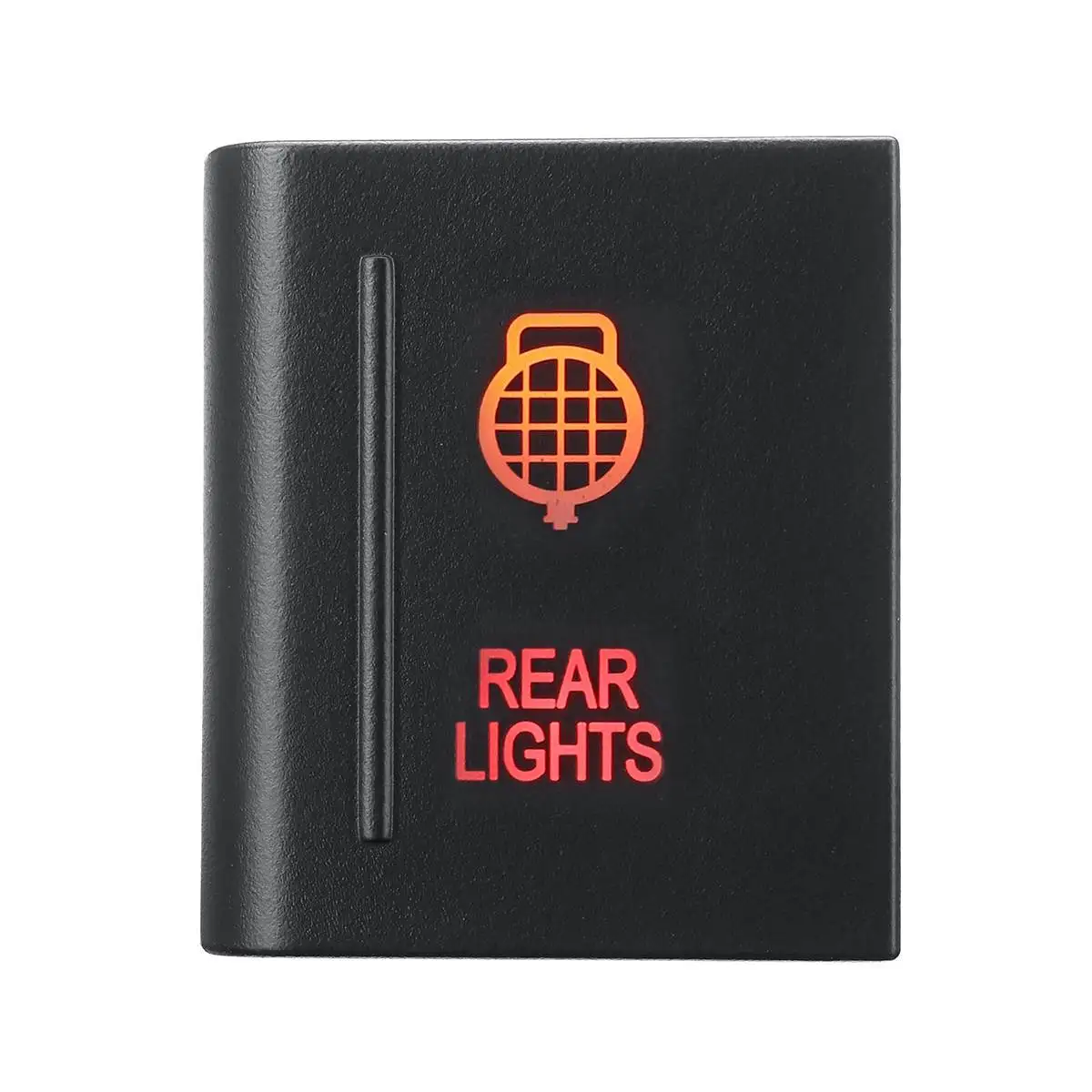 Rear Light Левая кнопка для автомобиля переключатель Янтарный/красный светодиодный задний передний точечный DC 12 В 3A противотуманный светильник внутренняя часть для VW для Amarok - Испускаемый цвет: Rear Light