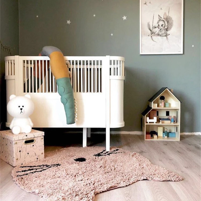 Бампер для новорожденных детская кровать защита кроватки подушка-крокодил