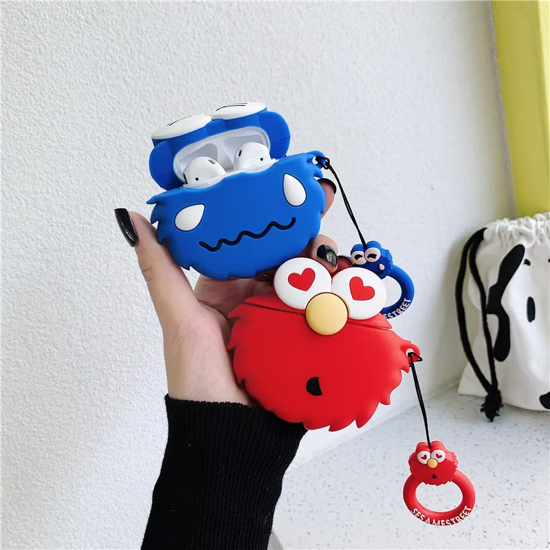 3D Милая футболка с рисунками из мультфильма Улица Сезам Мягкие силиконовые чехлы