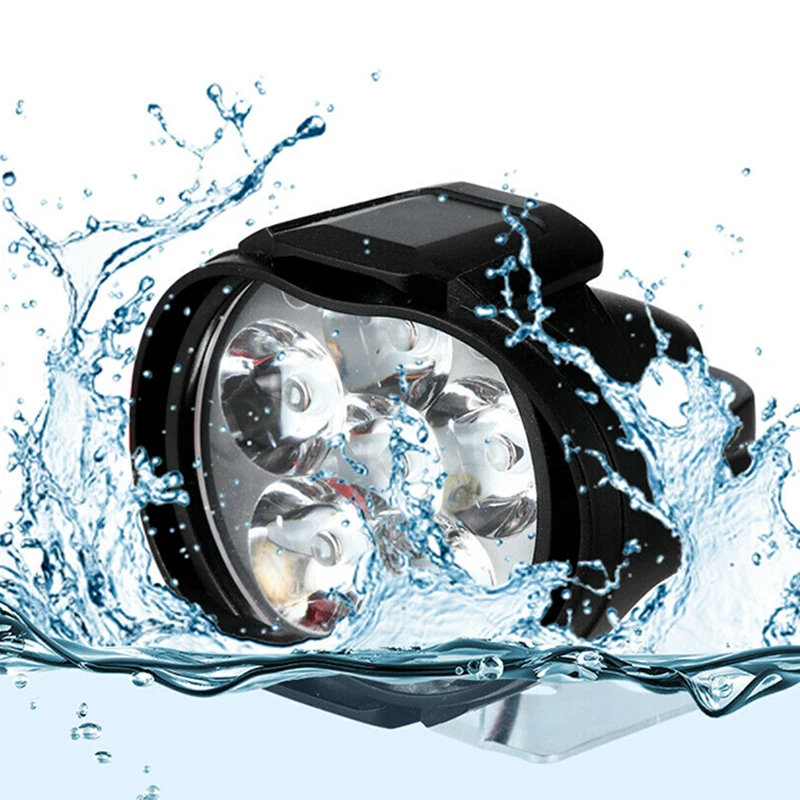 5700K 7000K фара для мотоцикла IP67 противотуманная 15W 6 светодиодный 1500LM ABS пластик