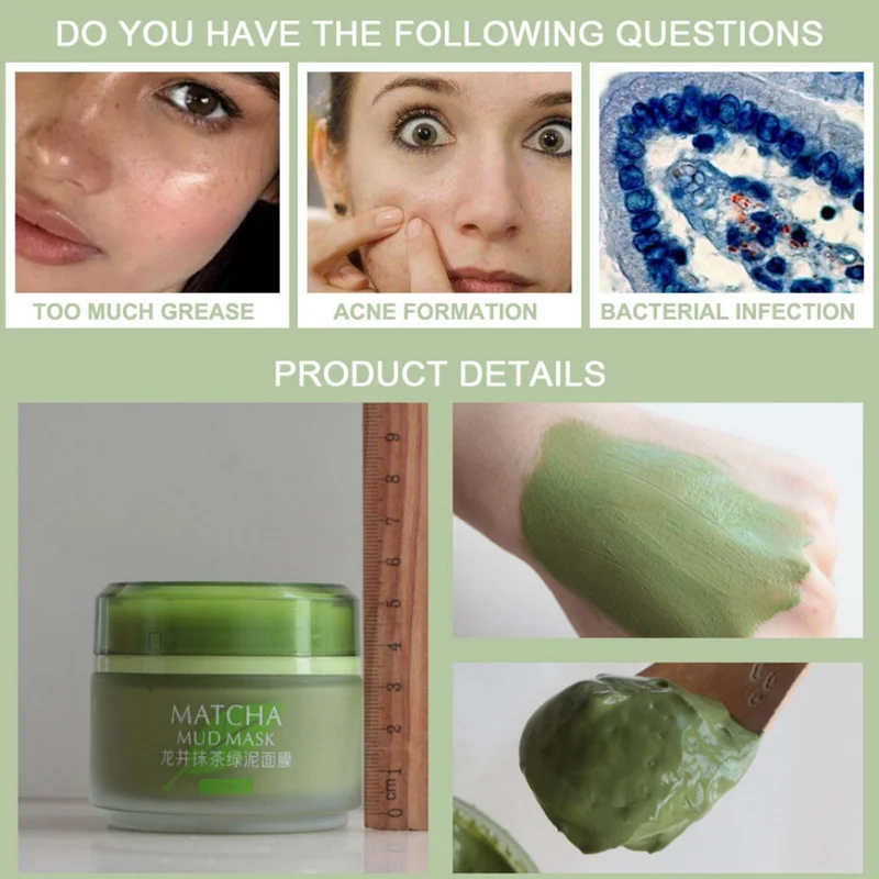 Увлажняющий крем для лица с контролем жирности и зеленым чаем сужением пор