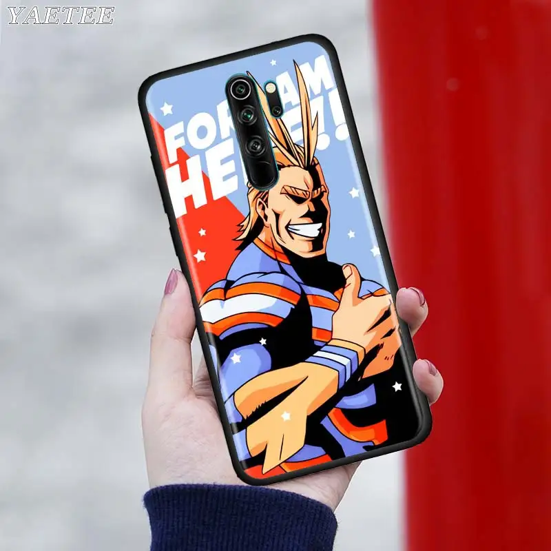 

Boku no Hero Academia Phone Case for Xiaomi Redmi Note 8T 9S 6 7 8 9 Pro 6A 7A 8A 9A 9C K20 K30 Pro Silicone Soft Cover