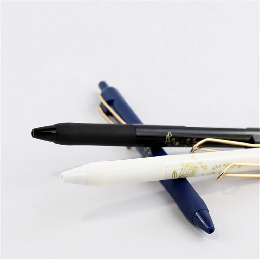 Гелевые ручки 3 шт./компл. простые космические серии быстро сохнущие 0 5 мм черные