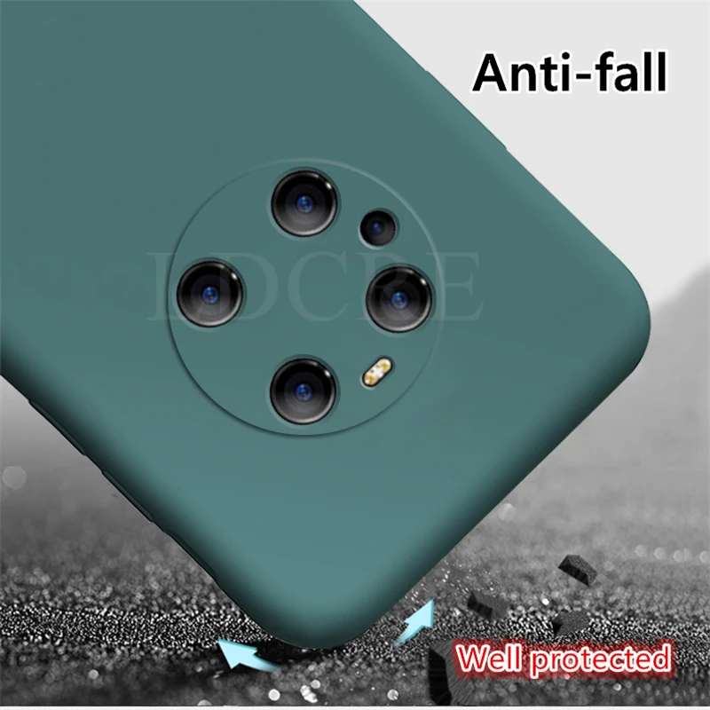 For Huawei Mate 40 Pro Case Liquid Silicone Rubber Shockproof Soft Anti-slip Soft Case For Huawei Mate 40 Pro Plus Mate 40 P40
