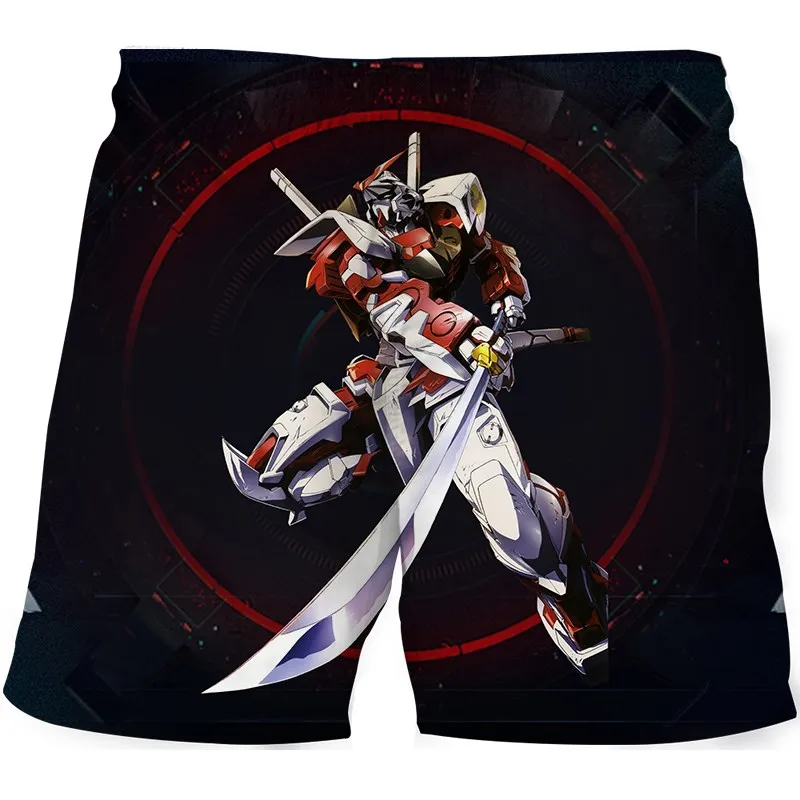 

Шорты детские летние с аниме-принтом «Gundam»