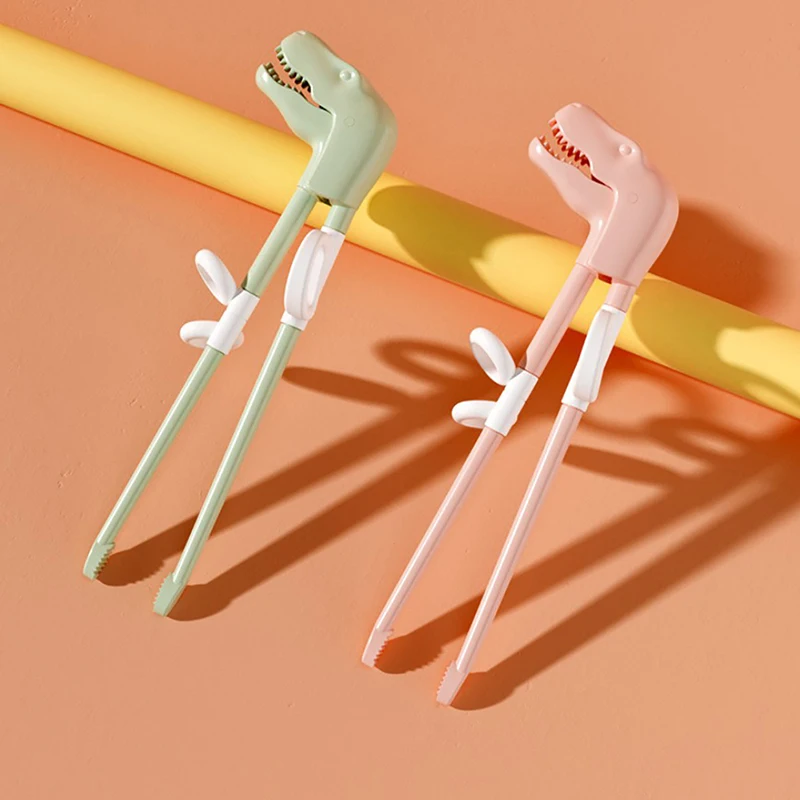 

Cute Training Chopsticks Cute Dinosaur Children Chopsticks for Baby Kids Child Enlightenment Tableware Learner Gifts Chopsticks