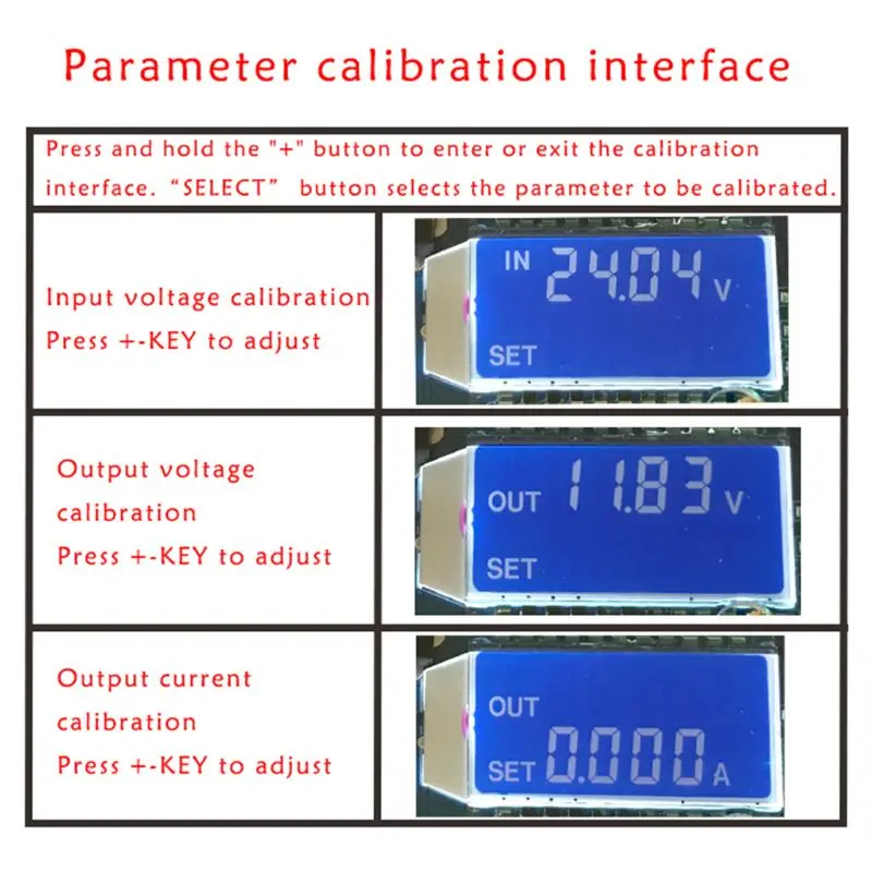 Constant Voltage / Current Adjustable Module High Precision DC Step Down Board LCD Digital Display | Обустройство дома