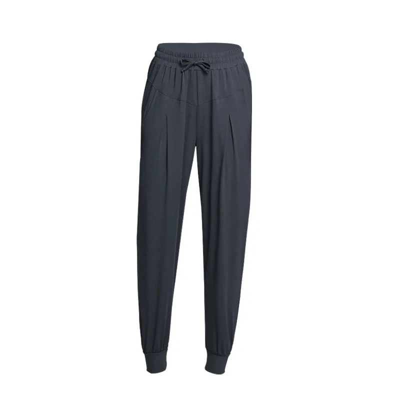 

Luren Summer Yoga Pants Thin Loose Women's Running Fitness Pocket Casual