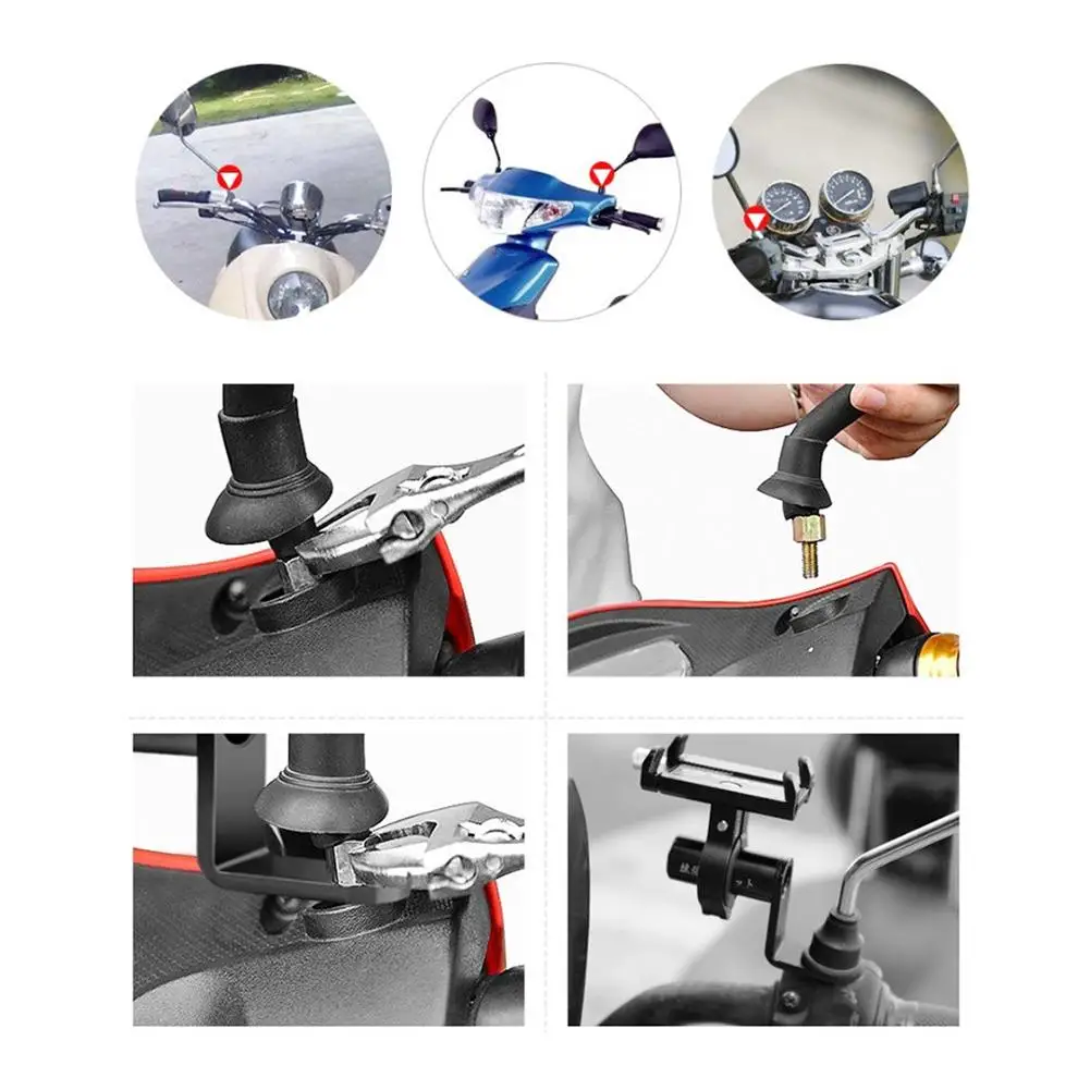 aluminum alloy bicycle bike motorcycle conversion bracket mobile phone holder free global shipping