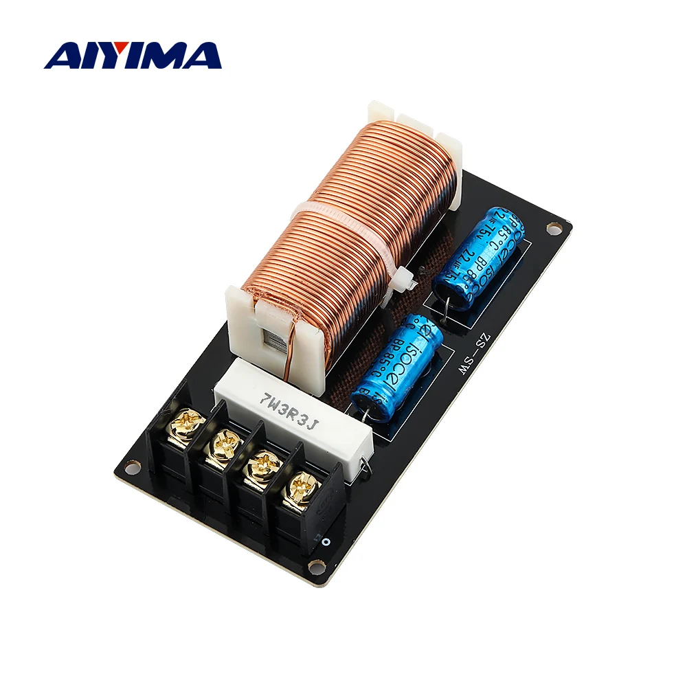 

AIYIMA 300W Subwoofer Crossover High Power Audio Speaker Frequency Divider Filter For Home Theater 3-15 Inch Subwoofer Speaker