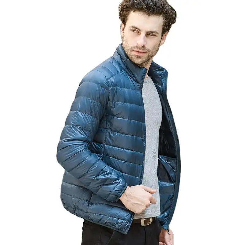 

winter outside out mens long sleeve duck down jackets 2021 warm coat for man