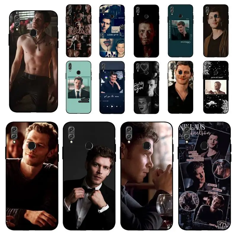

FHNBLJ Klaus Mikaelson The Vampire Diaries Phone Case for Huawei Honor 8 x 9 10 20 V 30 pro 10 20 lite 7A 9lite case