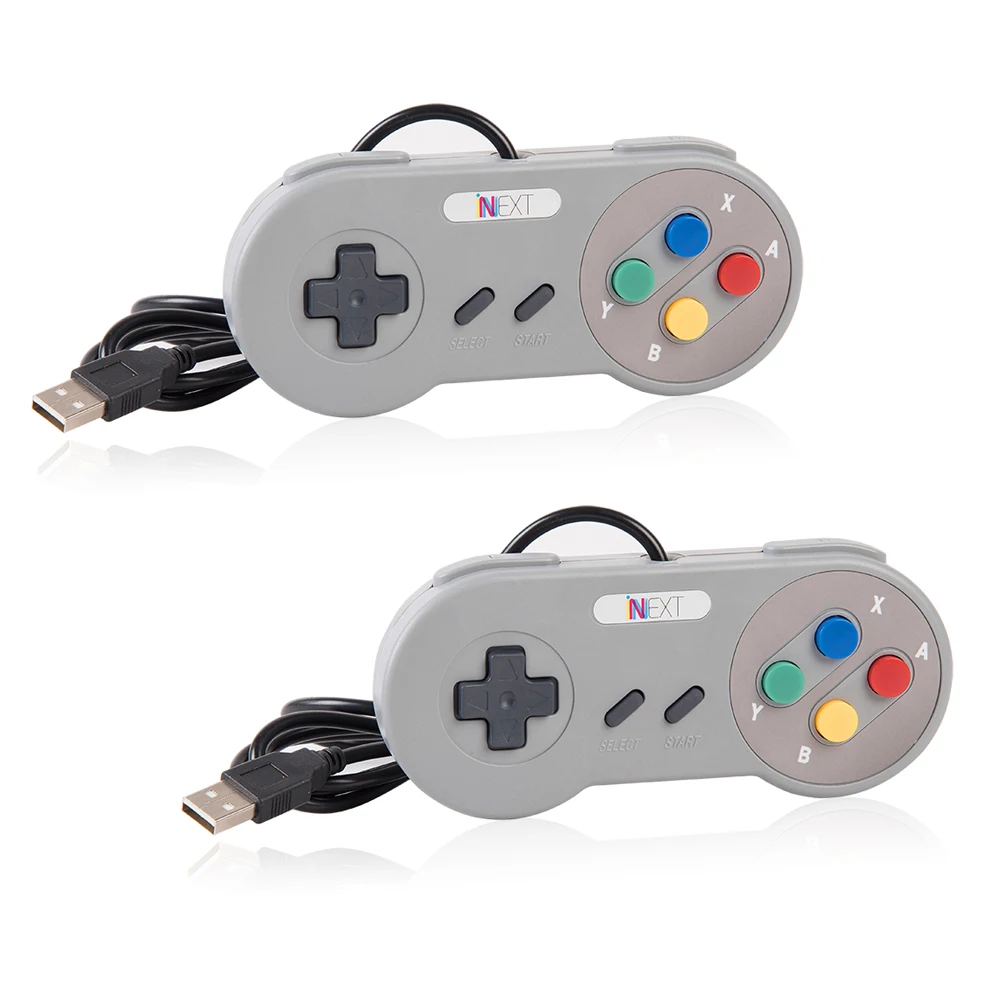 Проводной джойстик контроллер USB геймпад USB игровой контроллер Joypad для ретро SNES игровой коврик для Windows PC MAC