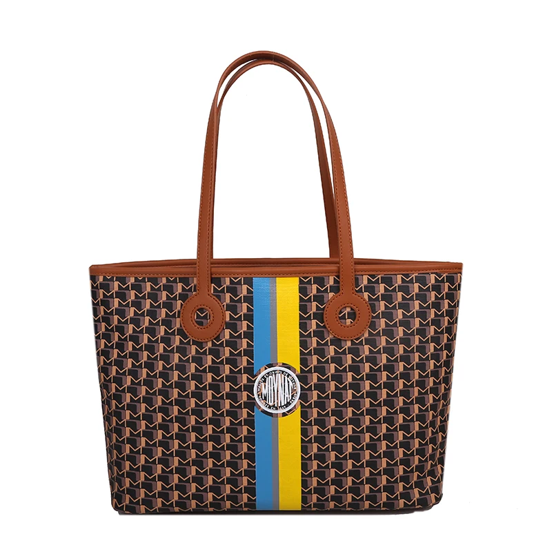 Вместительная кожаная сумка тоут через плечо для женщин роскошные дизайнерские