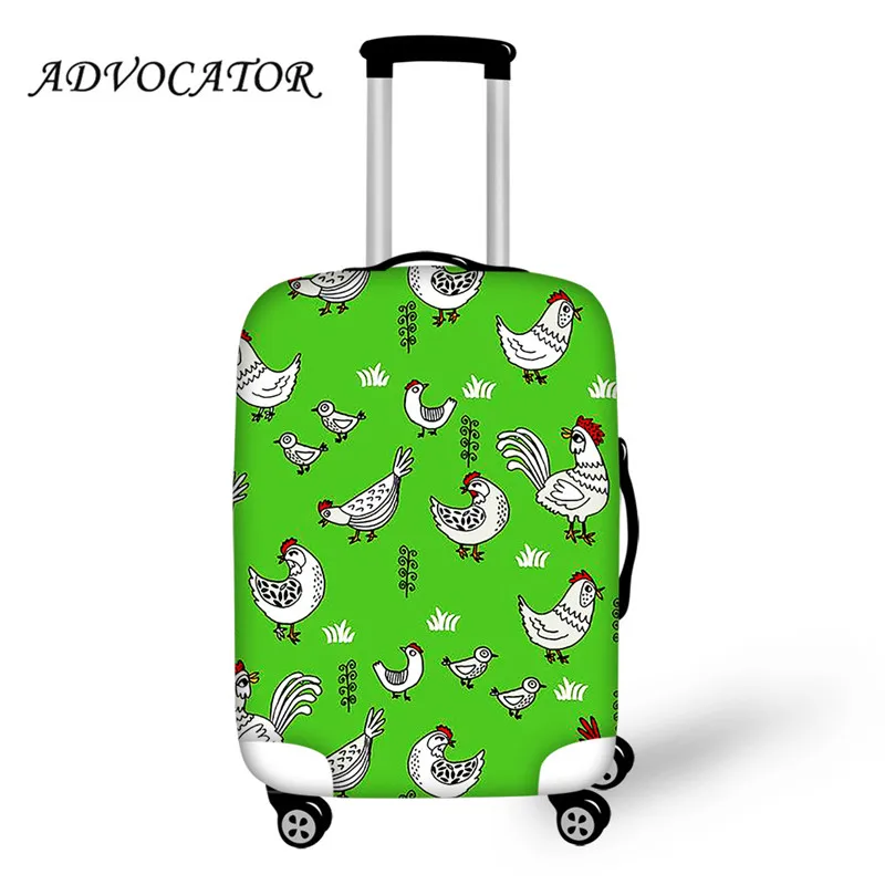 ADVOCATOR Chook With Floral Pattern Elestic Dust Waterproof Travel Luggage Cover For 18-32 Inch Protective Suitcase Covers