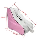 E9LE Новый портативный регулируемый плечевой ремень сумка для катания на роликах коньки сумка для переноски Чехол