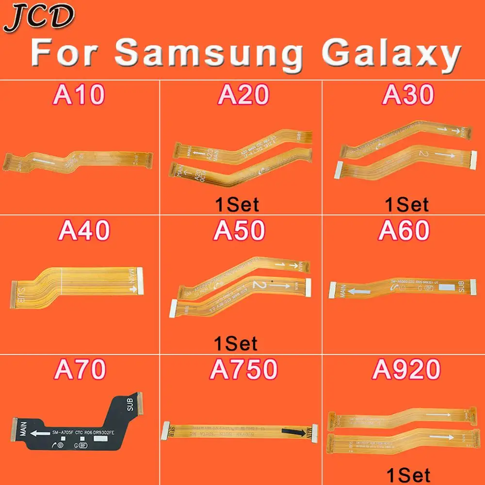 JCD для Samsung Galaxy A10 A20 A30 A40 A50 A60 A70 A750 A920 A105 материнская плата разъем ЖК-дисплей USB