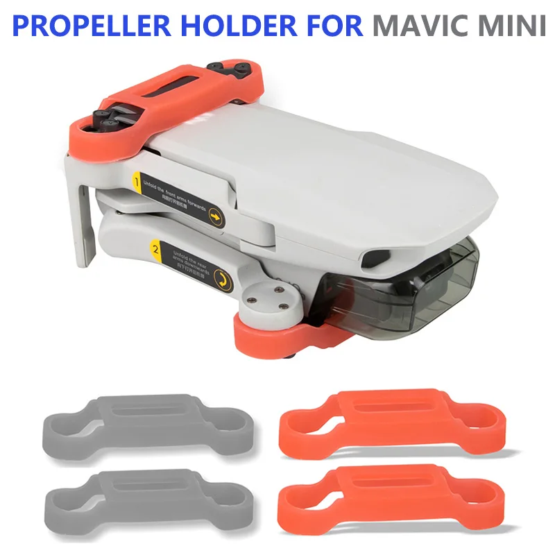 Держатель пропеллера для DJI Mavic Mini Blade Fixed Props Protector силиконовый чехол 2 Аксессуары