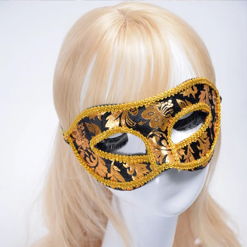 Маски для венецианской вечеринки маски на половину лица мужчин и женщин