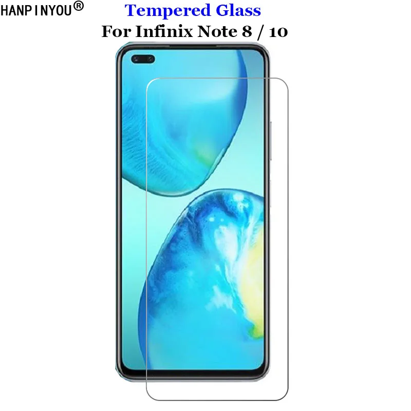 Для Infinix Note 10 8 Note8 Pro NFC прозрачное закаленное стекло 9H 2.5D Премиум Защитная пленка