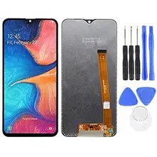 AMOLED LCD Display Digitizer without Frame Replacement for Samsung Galaxy A20e Touch Screen Phone Mobile Phone Parts