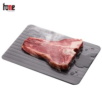 defrosting tray frozen meat rapid safer aluminum way thawing defrost fish and sea food plate kitchen accessories gargets tools
