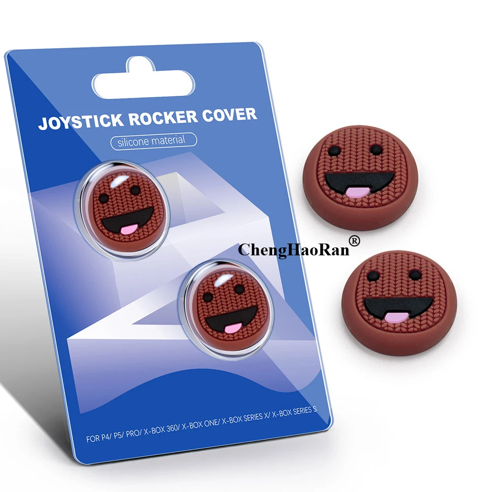 

2Pcs Thumb Grip Cap For playstation 5 PS5 PS4 PS3 xbox one s 360 Controller Joystick Cover case accessories Thumbstick grip cap