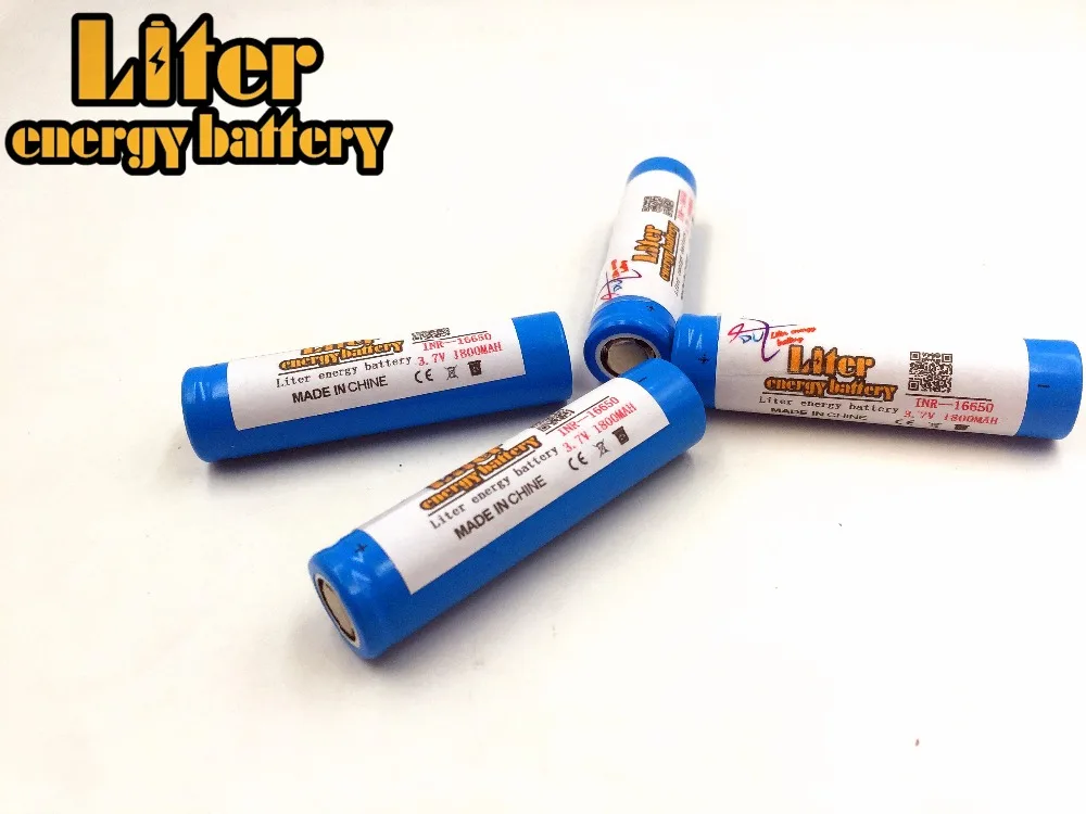 2 шт./лот Keeppower 3,7 v 16650 1800mah литий-ионный аккумулятор