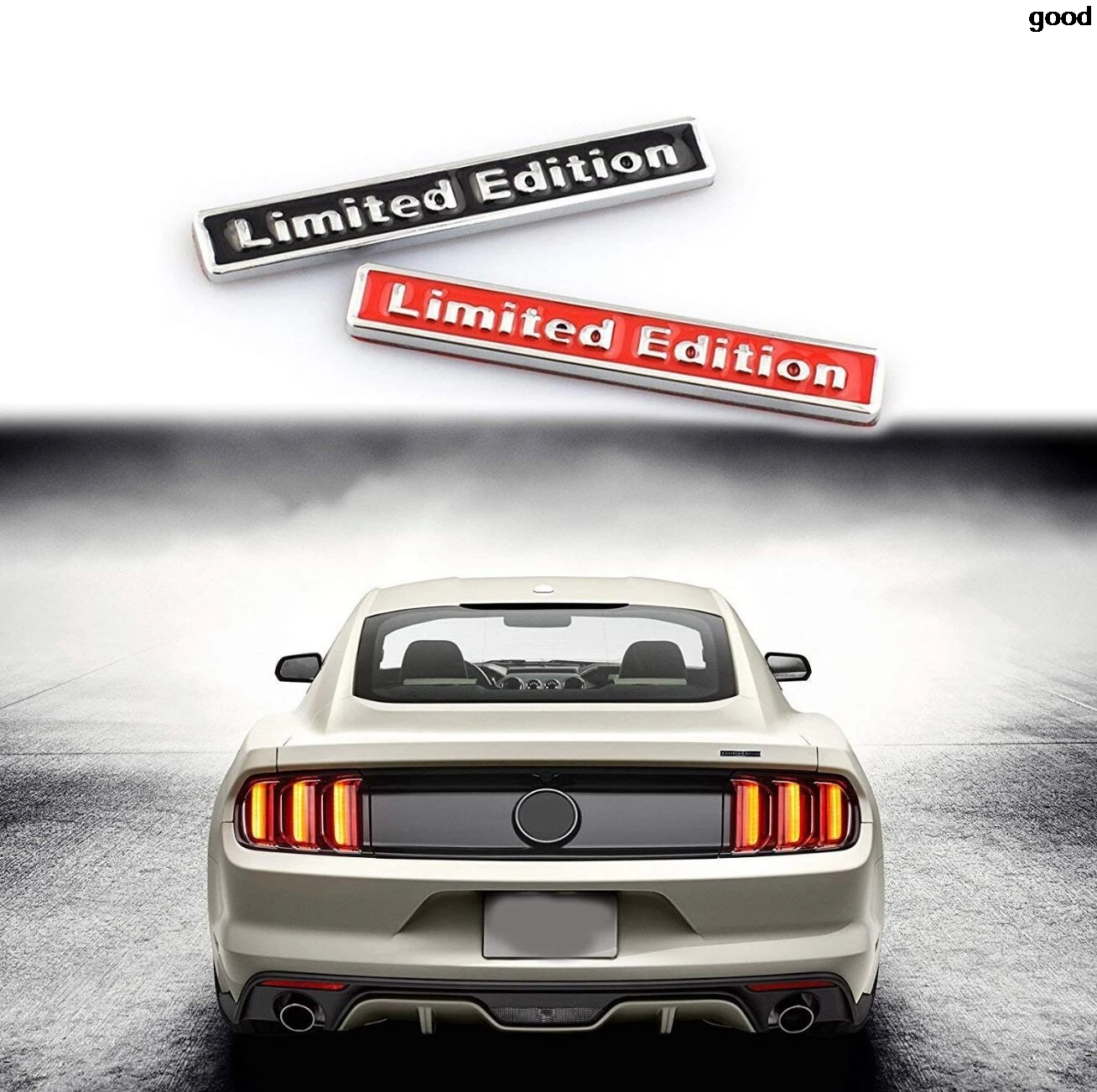 3D Metal Limited Edition Logo Auto Car Sticker for Audi A6 C5 BMW F10 Toyota Corolla Citroen C4 Nissan Qashqai Ford Focus | Автомобили и