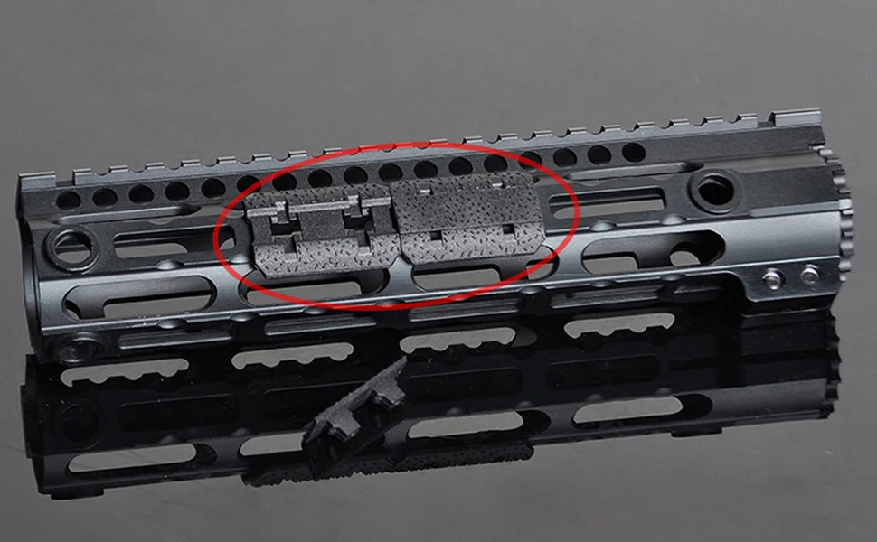 WADSN страйкбол M-LOK Тип 2 рейки M lok Охота Handguard Weaver 20 мм Пикатинни 12 шт./1 упаковка