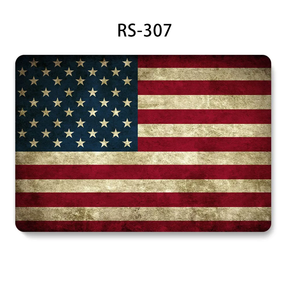 Чехол для ноутбука с рисунком флага Apple MacBook Pro retina Air 12 13 3 дюймов mac new 15 4