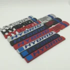 1 шт. 3D металлическая гибридная эмблема для автомобильного брызговика, значок для бокового заднего багажника, наклейки, автомобильный Стайлинг, автомобильные аксессуары