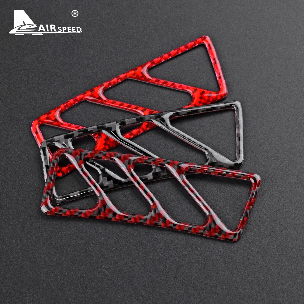

Carbon Fiber for Chevrolet Camaro 2010 2011 2012 2013 2014 2015 Accessories Car Dashboard Air Outlet Cover Interior Trim Sticker