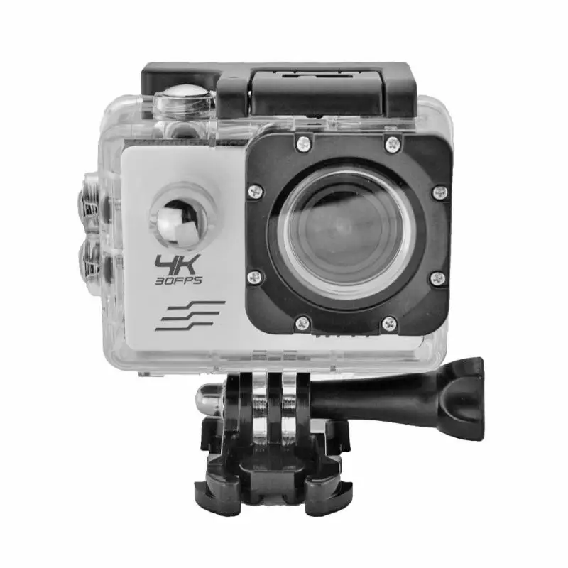 Белый Водонепроницаемая экшн-камера с дистанционным управлением Ultra HD 4K WiFi 1080P Allwinner V5 lcd DV Спортивная камера GoPro Hero 5 7 для серфинга туризма - Цвет: Белый