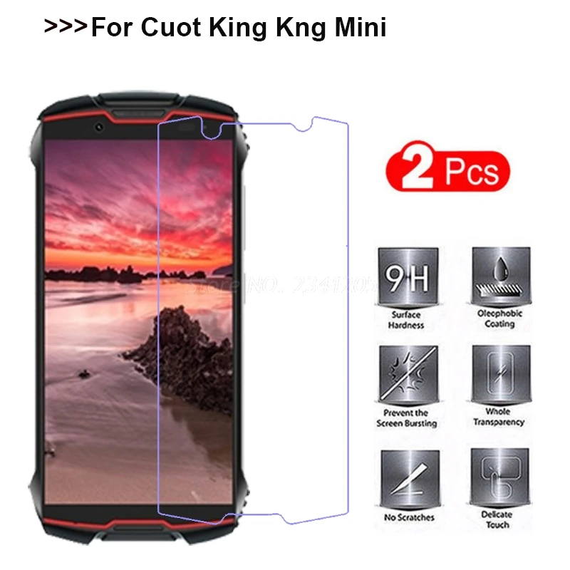 2 предмета в комплекте для Cubot KingKong Мини Стекло Экран протектор ультра тонкий