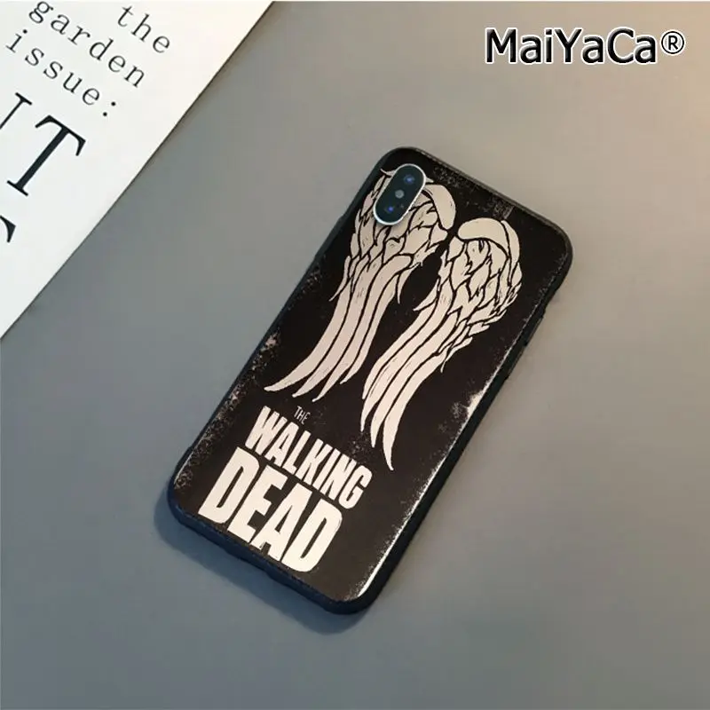 1 Чехол для телефона MaiYaCa для iphone 11 pro X se 5S 6s 6s plus 7 plus чехол walking dead hero для iphone 11 pro 8 8plus XR XS MAX - Цвет: 1