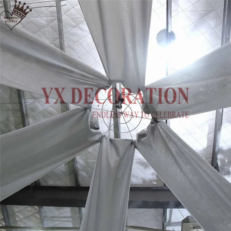 Дешевая цена 1 шт продается шифоновая драпировка для потолка крыша ткань навеса